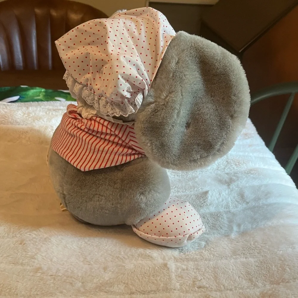 NWT Vintage 1988 Applause Sugarplum Holly 12” Christmas Decor Stuffed Plush Toy